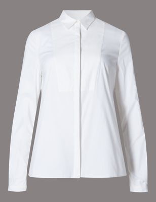 Supima&reg; Tailored Fit White Shirt